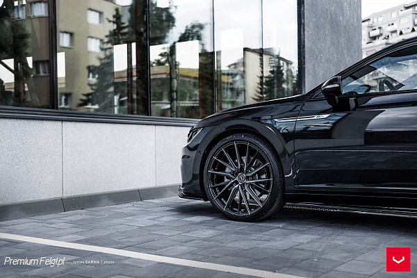 Фото дисков Vossen HF-4T Черный глянец на Volkswagen Arteon