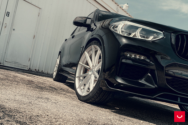 Фото дисков Vossen HFX-2 (5-Lug) Серебро на BMW X3/X3 M (G01/F97)