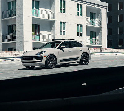 Фото дисков Vossen HF-7 на Porsche Macan I