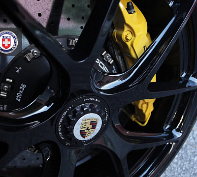 Фото дисков HRE P101 на Porsche 911 VII
