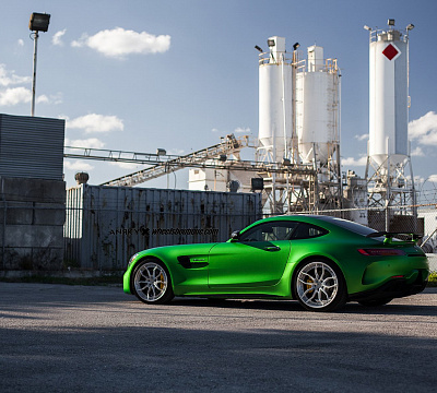 Фото дисков Anrky AN31 на Mercedes-Benz AMG GT I