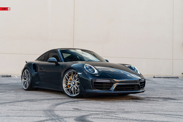 Фото дисков Anrky S1-X1 Глянцевый тонированный лак на Porsche 911 VII