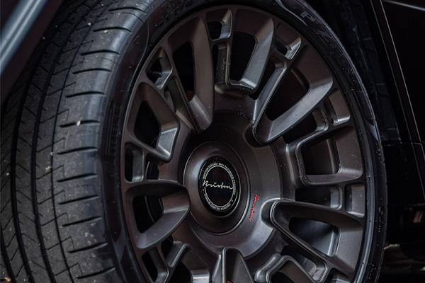 Фото дисков Brixton Forged LX03 Сатиновый темный лак на Mercedes-Benz G-Class III