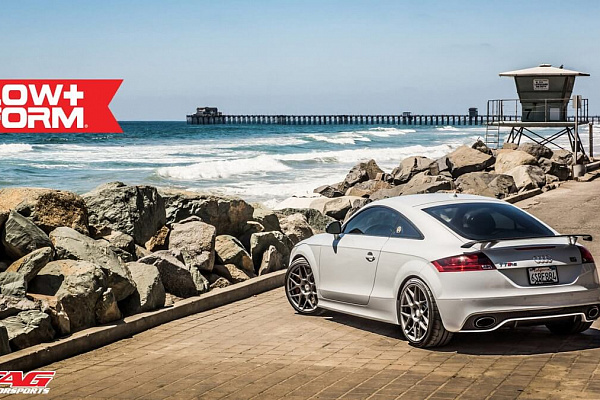 Фото дисков HRE FF01 Сатиновый графит на Audi TT (8J)