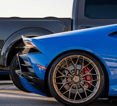 Фото дисков Anrky AN10 на Lamborghini Huracan