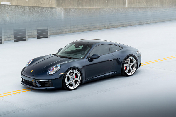 Фото дисков HRE 527 Сатиновый лак на Porsche 911 VIII