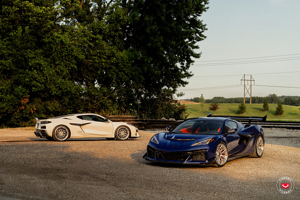 Фото дисков Vossen GEN-03 Глянцевый лак на Chevrolet Corvette C8