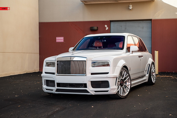 Фото дисков Anrky AN20 Глянцевый лак на Rolls-Royce Cullinan
