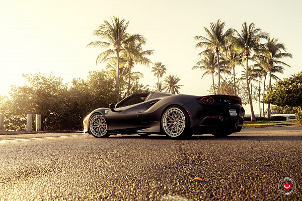 Фото дисков Vossen LC3-02 Глянцевый лак на Ferrari F8