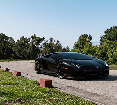 Фото дисков Anrky AN37 на Lamborghini Aventador