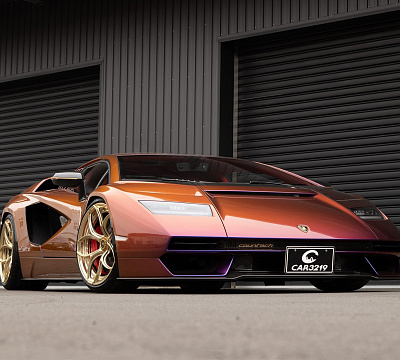 Фото дисков Anrky S2-X0 на Lamborghini Countach
