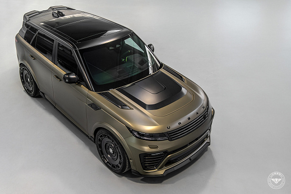 Фото дисков Vossen UV-7 Черный сатин на Land Rover Range Rover Sport III