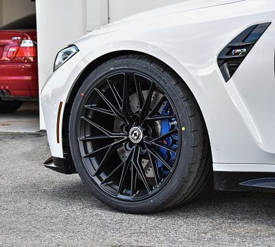 Фото дисков HRE FF28 на BMW 3/M3 (G2x/G80)