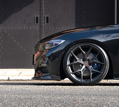 Фото дисков Vossen HF-5 на BMW 3/M3 (G2x/G80)