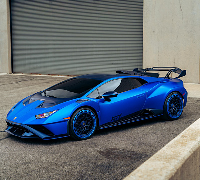 Фото дисков Brixton Forged FDE06 Aerotech на Lamborghini Huracan