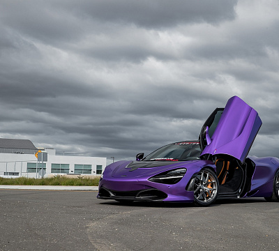 Фото дисков HRE R101 Lightweight на McLaren 720S