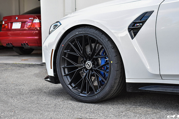 Фото дисков HRE FF28 Черный глянец на BMW 3/M3 (G2x/G80)