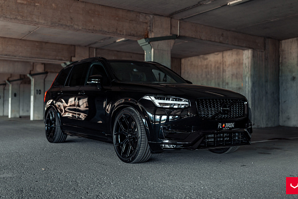 Фото дисков Vossen HF-5 Черный глянец на Volvo XC90 II