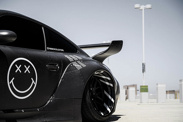 Фото дисков Savini SV63 Черный глянец на Porsche 911 I