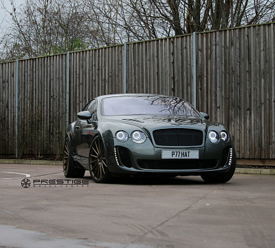Фото дисков Vossen VFS-2 на Bentley Continental GT II
