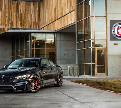 Фото дисков HRE P104 на BMW 4/M4 (F32/F82)