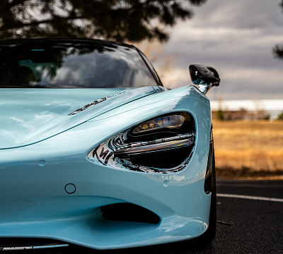 Фото дисков Brixton Forged NC01-R на McLaren 720S