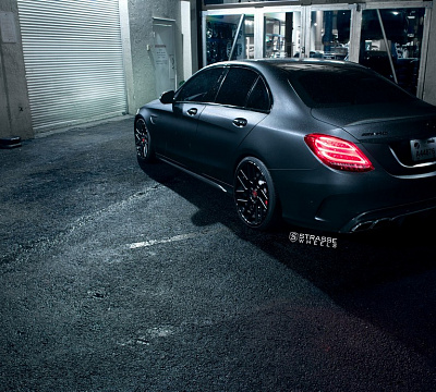 Фото дисков Strasse Wheels SM7T Deep Concave на Mercedes-Benz C-Class (W205)