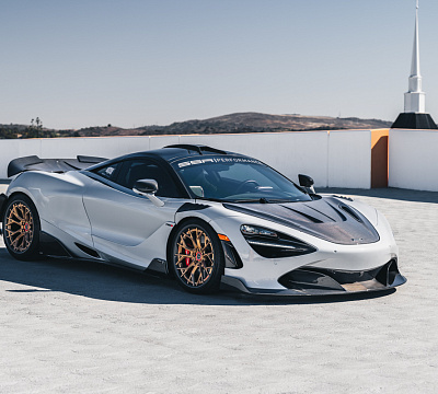 Фото дисков Brixton Forged PF10 на McLaren 720S