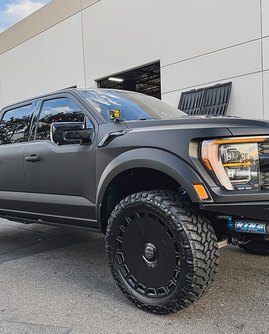 Фото дисков Dicotto Черный глянец на Ford F-150 XIV