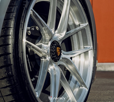Фото дисков Anrky XR-201 на Porsche 911 VIII