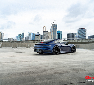 Фото дисков Vossen RS92 на Porsche 911 VIII