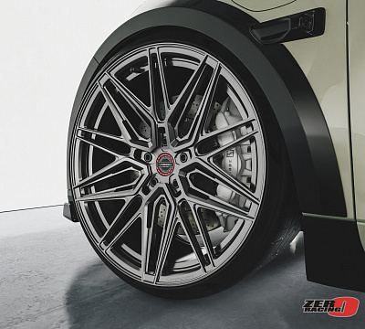 Фото дисков Vossen HF-7 на Zeekr 001