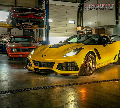Фото дисков Anrky AN12 на Chevrolet Corvette C7