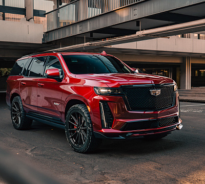 Фото дисков Vossen HF6-1 на Cadillac Escalade V