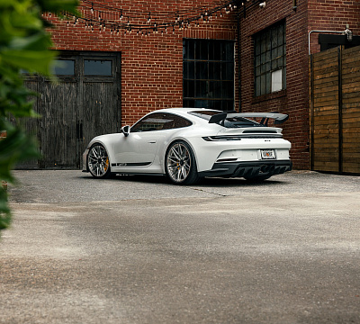 Фото дисков Vossen S21-02 на Porsche 911 VIII