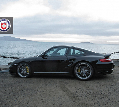 Фото дисков HRE P101 на Porsche 911 VI