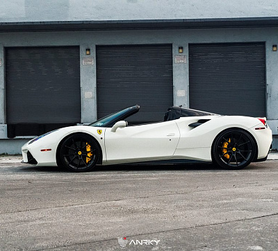 Фото дисков Anrky AN12 на Ferrari 488