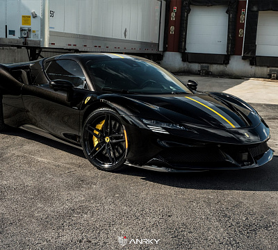Фото дисков Anrky AN17 на Ferrari SF90