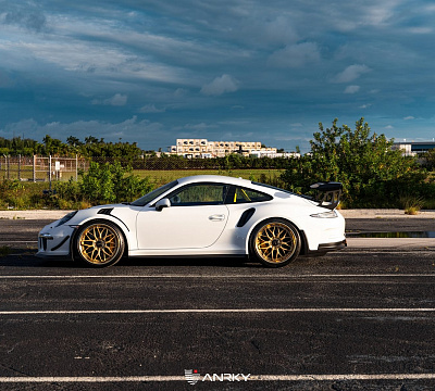 Фото дисков Anrky RS1 на Porsche 911 VII