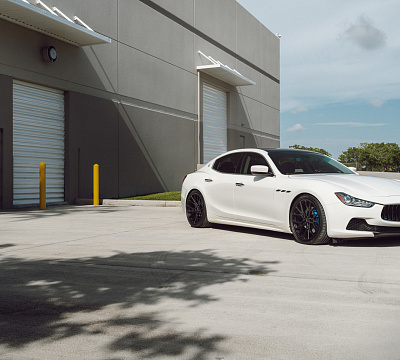 Фото дисков Vossen M-X3 на Maserati Ghibli