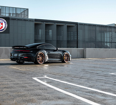 Фото дисков HRE S104SC на Porsche 911 VIII