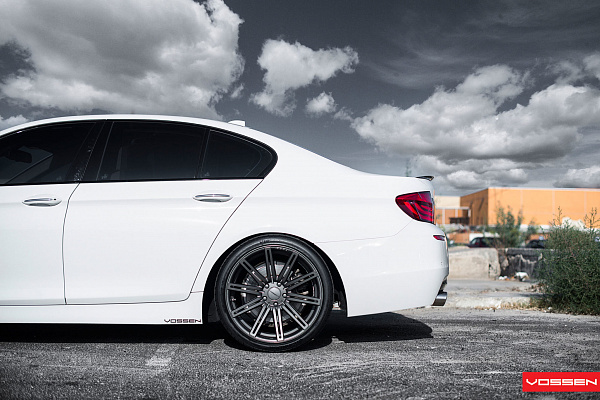 Фото дисков Vossen CV4 Сатиновый графит на BMW 5/M5 (F10)
