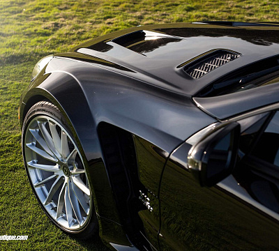 Фото дисков HRE P103 на Mercedes-Benz SL (R230)