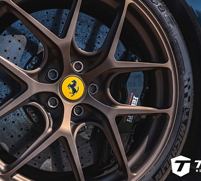 Фото дисков HRE R101 Lightweight на Ferrari F430