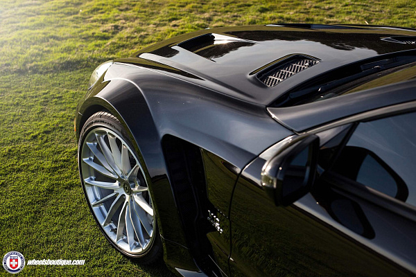 Фото дисков HRE P103 Глянцевый лак на Mercedes-Benz SL (R230)