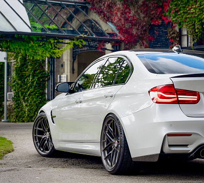 Фото дисков HRE R101 Lightweight на BMW 3/M3 (F3x/F80)