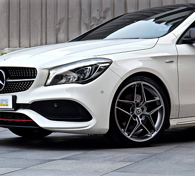 Фото дисков HRE FF11 на Mercedes-Benz CLA (C117, X117)
