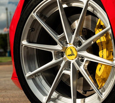 Фото дисков Anrky AN28 на Chevrolet Corvette C8