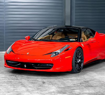 Фото дисков Brixton Forged TR08 на Ferrari 458