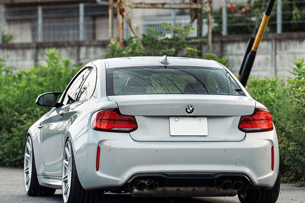 Фото дисков HRE 528M Сатиновый лак на BMW 2/M2 (F22/F87)